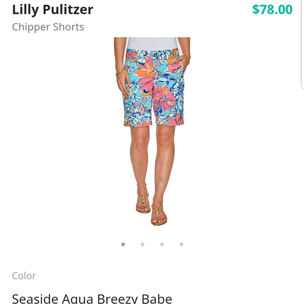 Lily Pulitzer chipper shorts